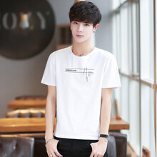 維杰斯（WINJEANS） 短袖 男士T恤 DT1810白色 