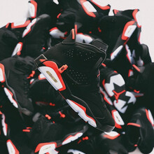 耐克（NIKE）籃球鞋384665-060（黑紅復(fù)刻） 