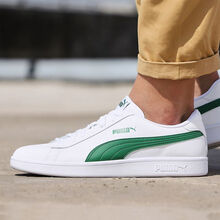 PUMA板鞋36521503彪馬白+綠 