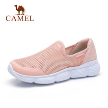 駱駝（CAMEL）男士A913036173  淺粉/白女款 36