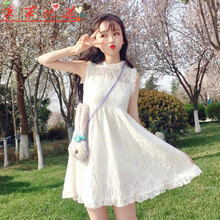 純色休閑連衣裙，打造優(yōu)雅小仙女