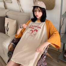 短袖寬松上衣，打造活力少女范