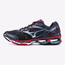 美津濃（MIZUNO）跑步鞋深灰/銀/中國(guó)紅 40.5，41，42