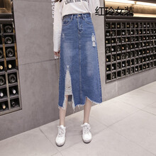 復(fù)古牛仔裙，打造優(yōu)雅小仙女