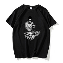 AOWOFS 短袖 男士T恤 DJ李小龍II(黑) 