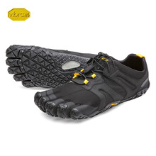 Vibram跑步鞋19M7601黑/黃色 