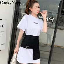 CookyYoon 字母 立體裁剪 連衣裙