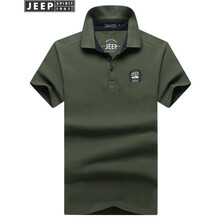 吉普（JEEP） 短袖 男士T恤 3971軍綠 