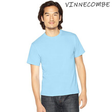 VINNECOMBE 短袖 男士T恤 淺藍色 