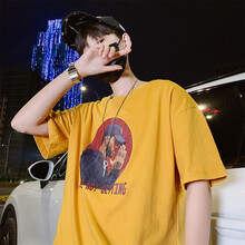尊尚鳥（ZunshangniaO） 短袖 男士T恤 009黃色 