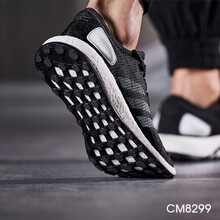 阿迪達(dá)斯（Adidas）跑步鞋黑色CM8299經(jīng)典百搭 42.5