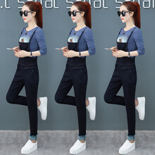 復古刺繡牛仔褲，微胖妹子的福音