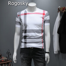 Rogosky 短袖 男士T恤 白色 XL，4XL，L，M，XXXL，XXL