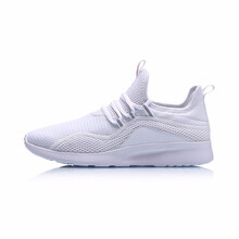李寧（LI-NING）跑步鞋粉標準白/赤櫻紅 