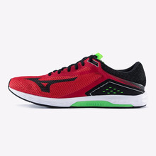 美津濃（MIZUNO）跑步鞋暗紅/黑/翠綠 41