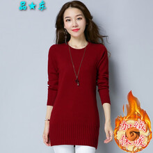 低領(lǐng),新款,元素,樣式,流行,趨勢,毛衣,紅色