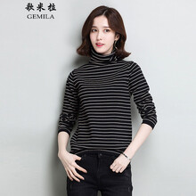 堆堆領(lǐng)黑色毛衣女