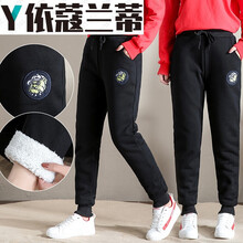微胖妹子，修身九分休閑褲顯瘦