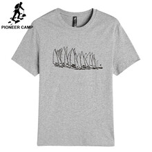 拓路者（Pioneer Camp） 短袖 男士T恤 901060-灰色 