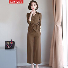 祖燕（ZUYAN）  直筒褲 女 九分褲 休閑褲