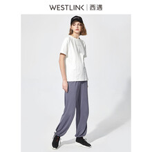 西遇（Westlink） 印花，羅紋 短袖 T恤 女 圓領(lǐng)