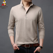 稻草人（mexican） 長(cháng)袖 男士T恤 駝色 