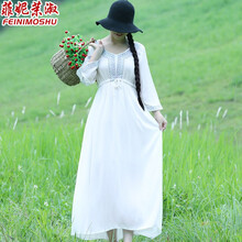 元素,新款,裙麻,樣式,白色,趨勢,連衣裙,連衣,流行