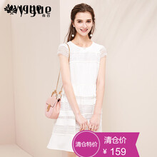 亦谷（YIGUE）  拼接 連衣裙