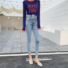 個(gè)性牛仔褲，微胖妹子的穿搭秘籍