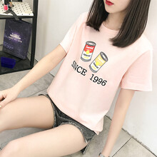 卡通字母打底衫