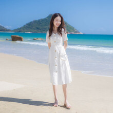 簡(jiǎn)約風(fēng)長(zhǎng)裙，打造夏日清爽小仙女