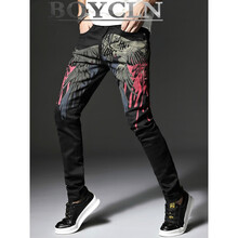 BOYCLN 闊腿褲  男士牛仔褲