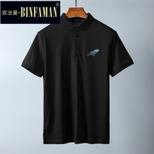 賓法曼（BINFAMAN） 短袖 男士T恤 黑色 