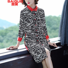 優(yōu)雅雪紡連衣裙，打造清新小仙女