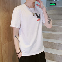 構(gòu)型（GOSTYLISH） 短袖 男士T恤 白色 