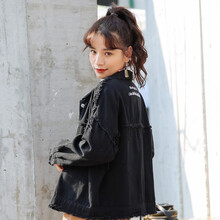 時(shí)尚修身牛仔褲，打造你的少女心