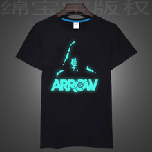 頂間（TOPSPACE） 短袖 男士T恤 孔雀藍 夜光 綠箭俠 