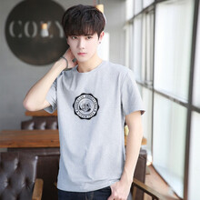 維杰斯（WINJEANS） 短袖 男士T恤 T23-6灰色 