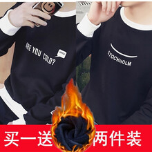騎士普?。≒utin·Rider） 長(zhǎng)袖 男士T恤 t01黑加絨+t02黑加絨 XL，L，M