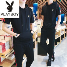 花花公子（PLAYBOY ESTABLISHED 1953） 短袖 男士T恤 2號色 