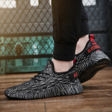 途久峰行男士黑灰色 37