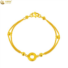 中國(guó)黃金（CHINA GOLD）黃金項(xiàng)鏈約3-5克，2.1-5克