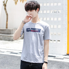 森馬（Senma） 短袖 男士T恤 T46灰色 