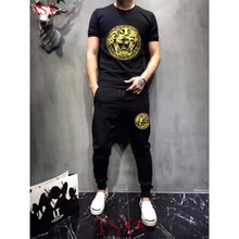 TSX 短袖 男士T恤 黑色 