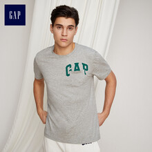 GAP 短袖 男士T恤 石楠灰 