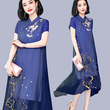 元素,流行,新款,高腰,趨勢(shì),旗袍,樣式
