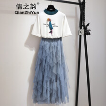 白色女神連衣裙