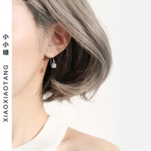 小小糖耳環(huán)，耳環(huán)/耳釘925銀針