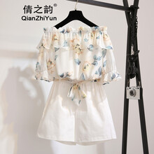 洋氣女短褲套裝