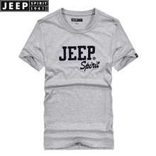 Jeep 短袖 男士T恤 1026灰色 